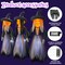 GOOSH 7FT Inflatable Trio of Pumpkin Witches – Light-Up Halloween Yard Decoration